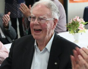 Bishop Owen Dolan celebrates his 90th birthday